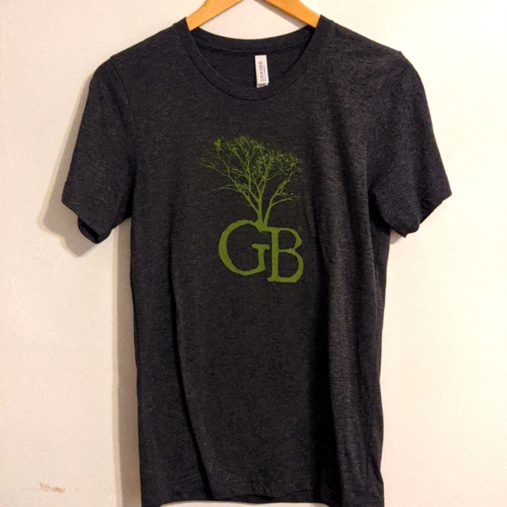Greenbush Brewing Company Dark Heather Gray Crew T-Shirt